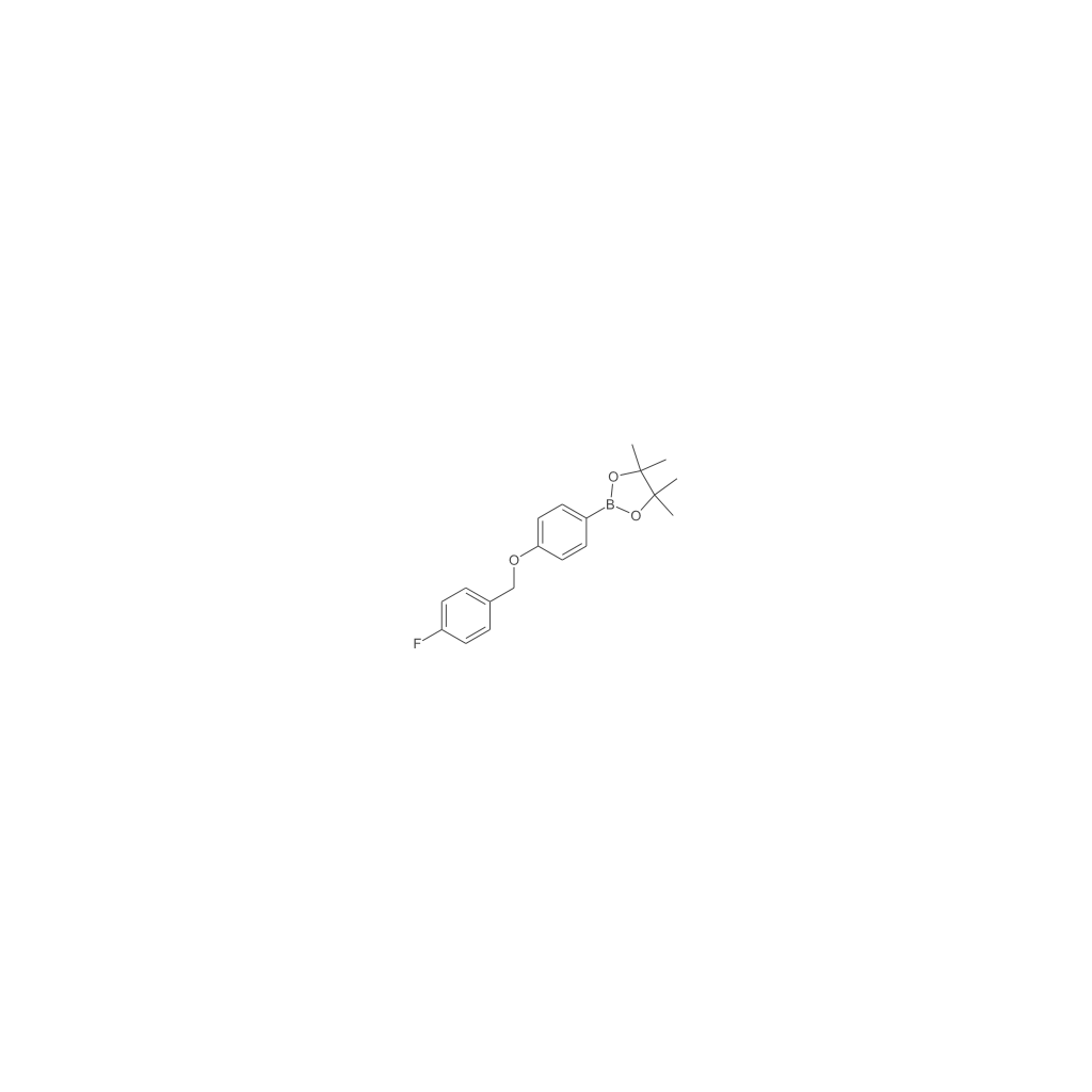 2-[4-(4-氟-苄氧基)-苯基]-4,4,5,5-四甲基-[1,3,2]二氧杂硼戊烷