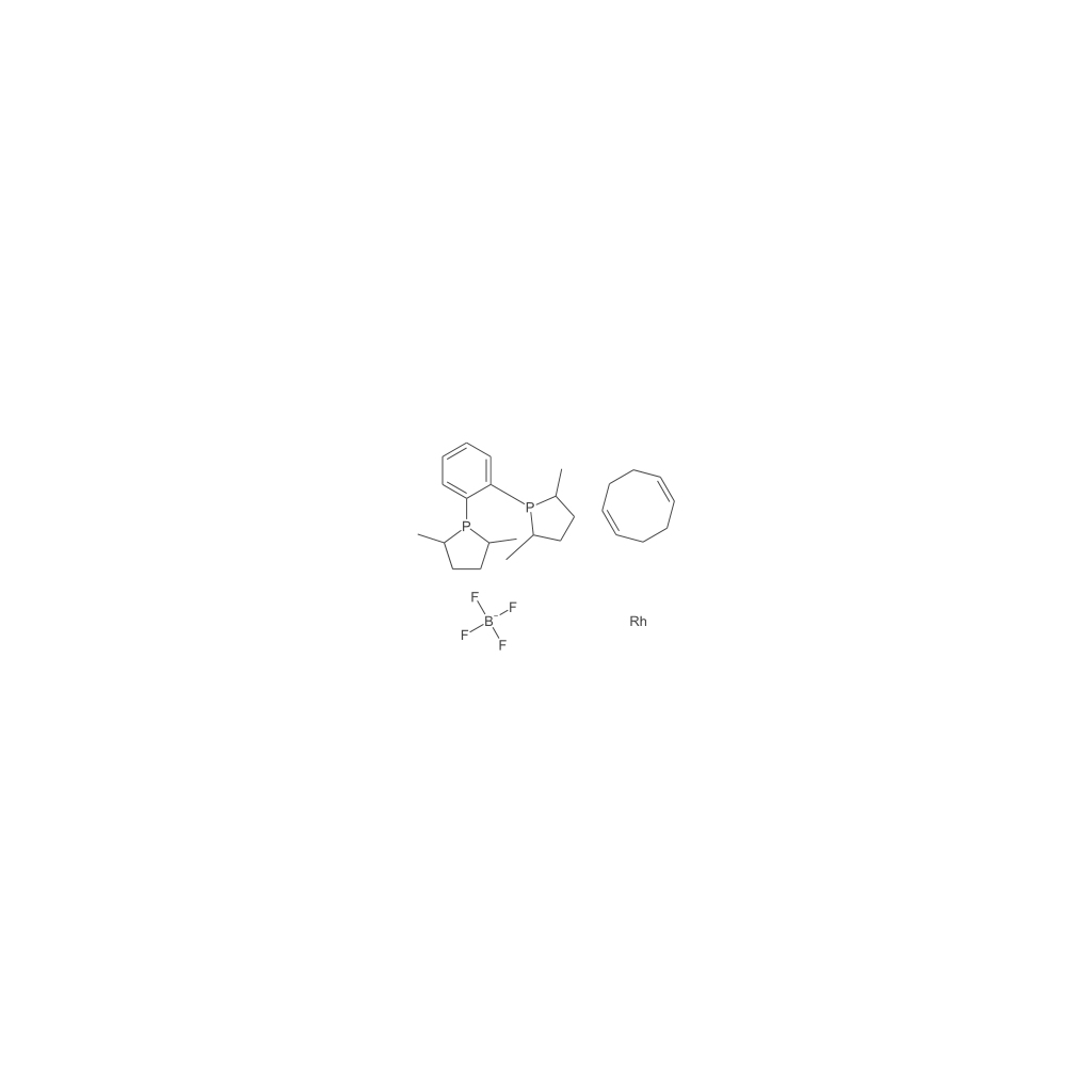 1,2-双[(2R,5R)-2,5-二甲基磷]苯(环辛二烯)四氟硼酸铑(I)
