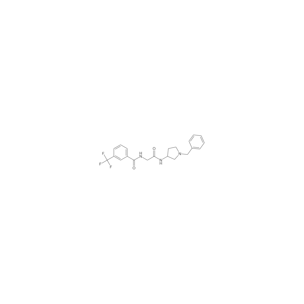 (R)-N-(2-((1-苄基吡咯-3-基)氨基)-2-氧乙基)-3-(三氟甲基)苯甲酰胺