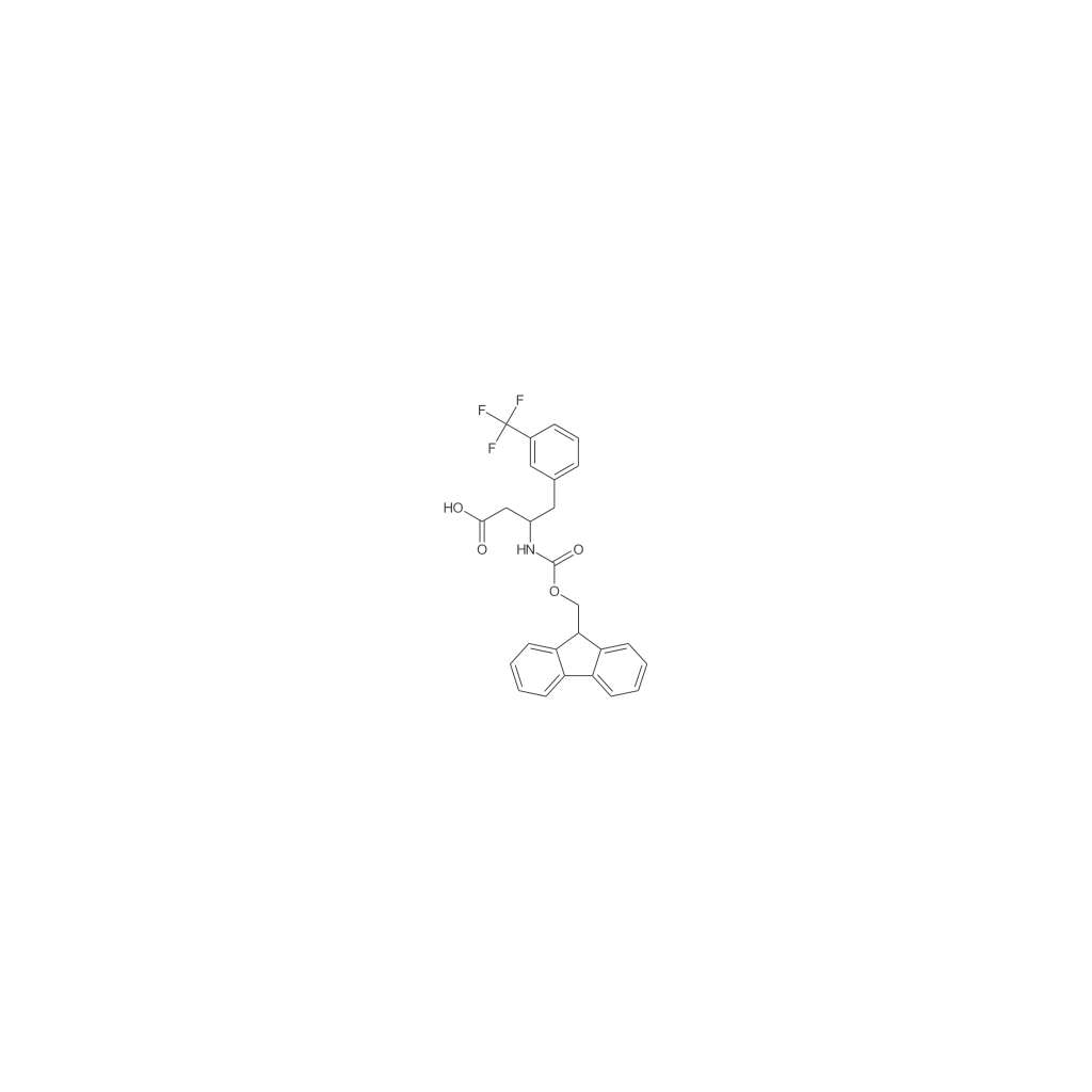 Fmoc-(S)-3-氨基-4-(3-三氟甲基苯基)-丁酸