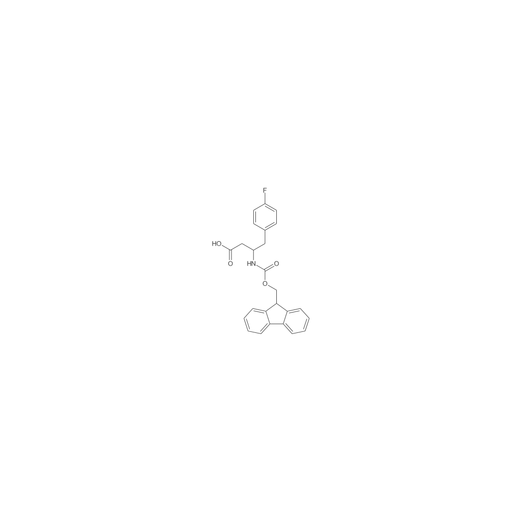Fmoc-(S)-3-氨基-4-(4-氟-苯基)-丁酸