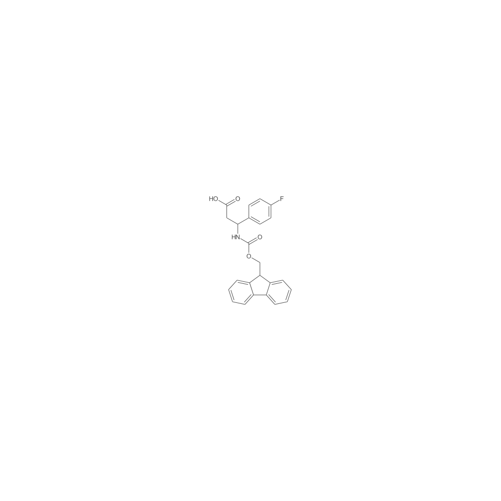 Fmoc-(S)-3-氨基-3-(4-氟苯基)-丙酸