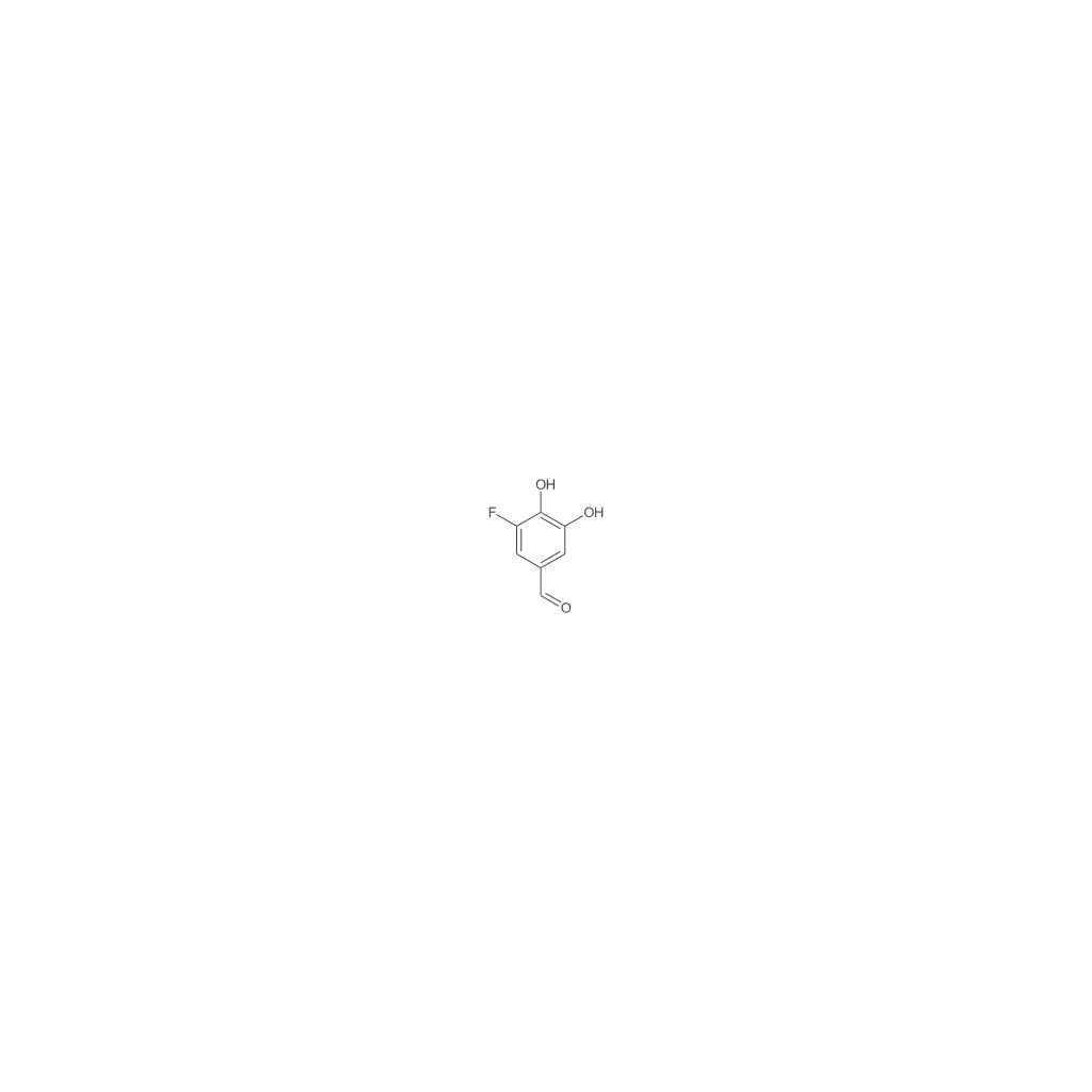 3-氟-4,5-二羟基苯甲醛