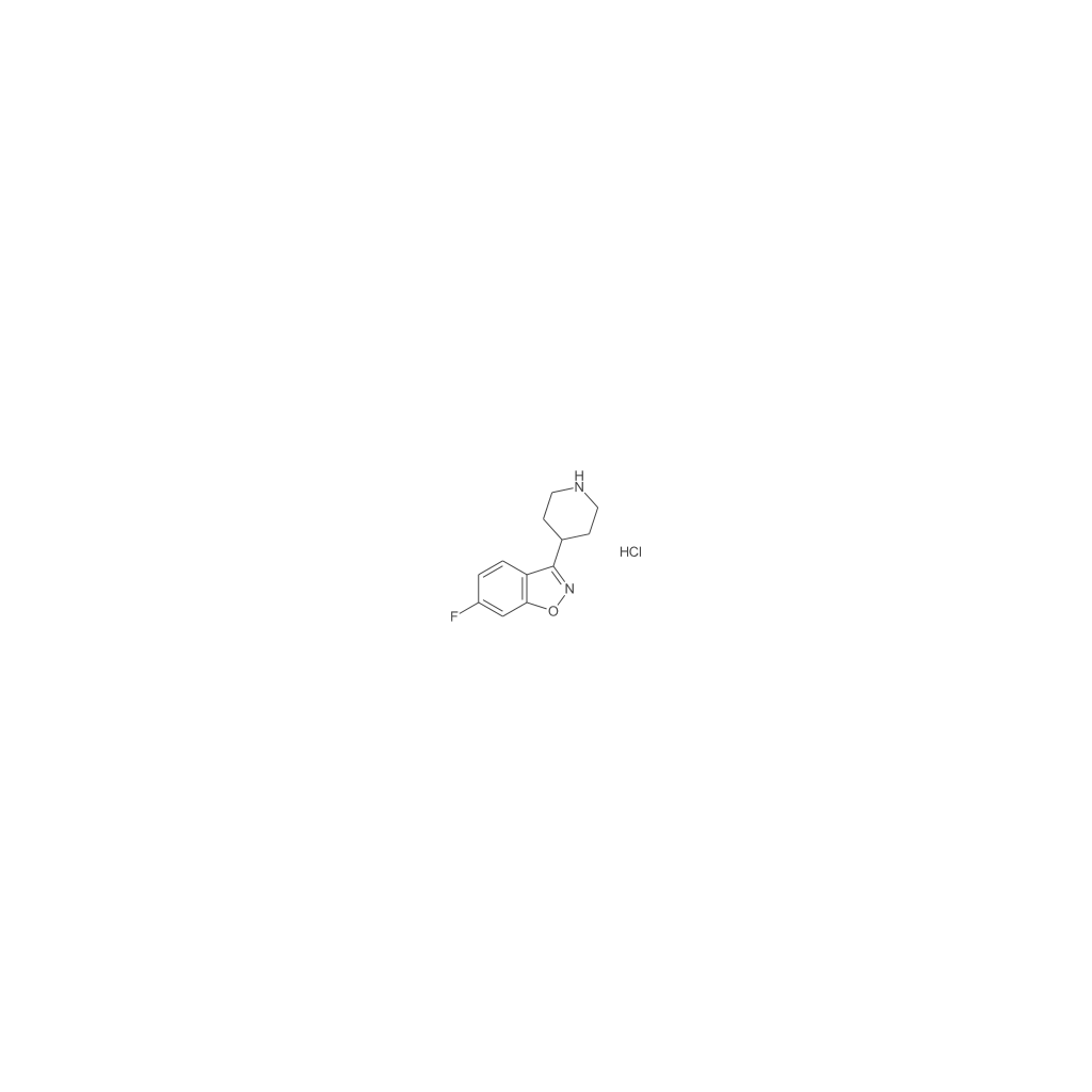 6-氟-3-(4-哌啶基)-1,2苯并异噁唑盐酸盐