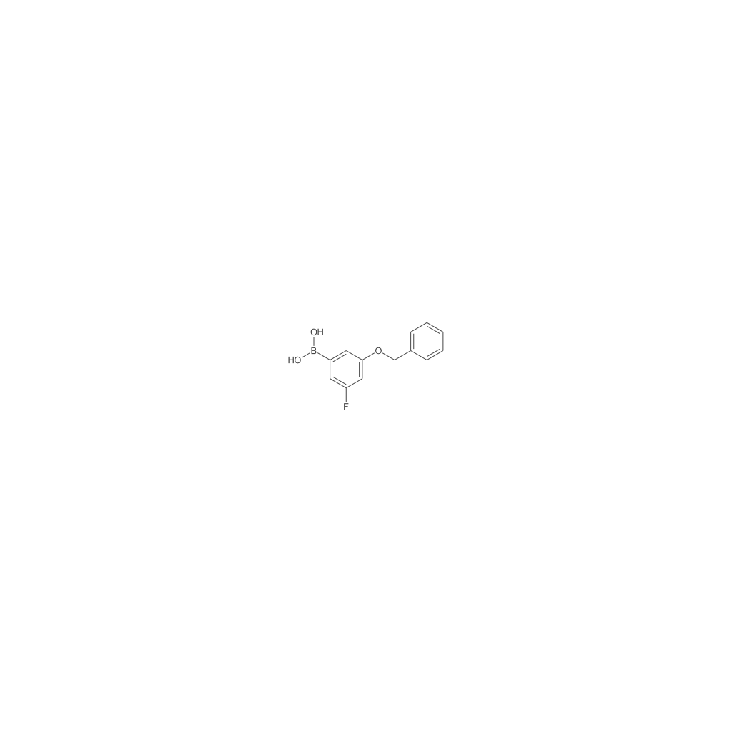 3-苄氧基-5-氟苯硼酸