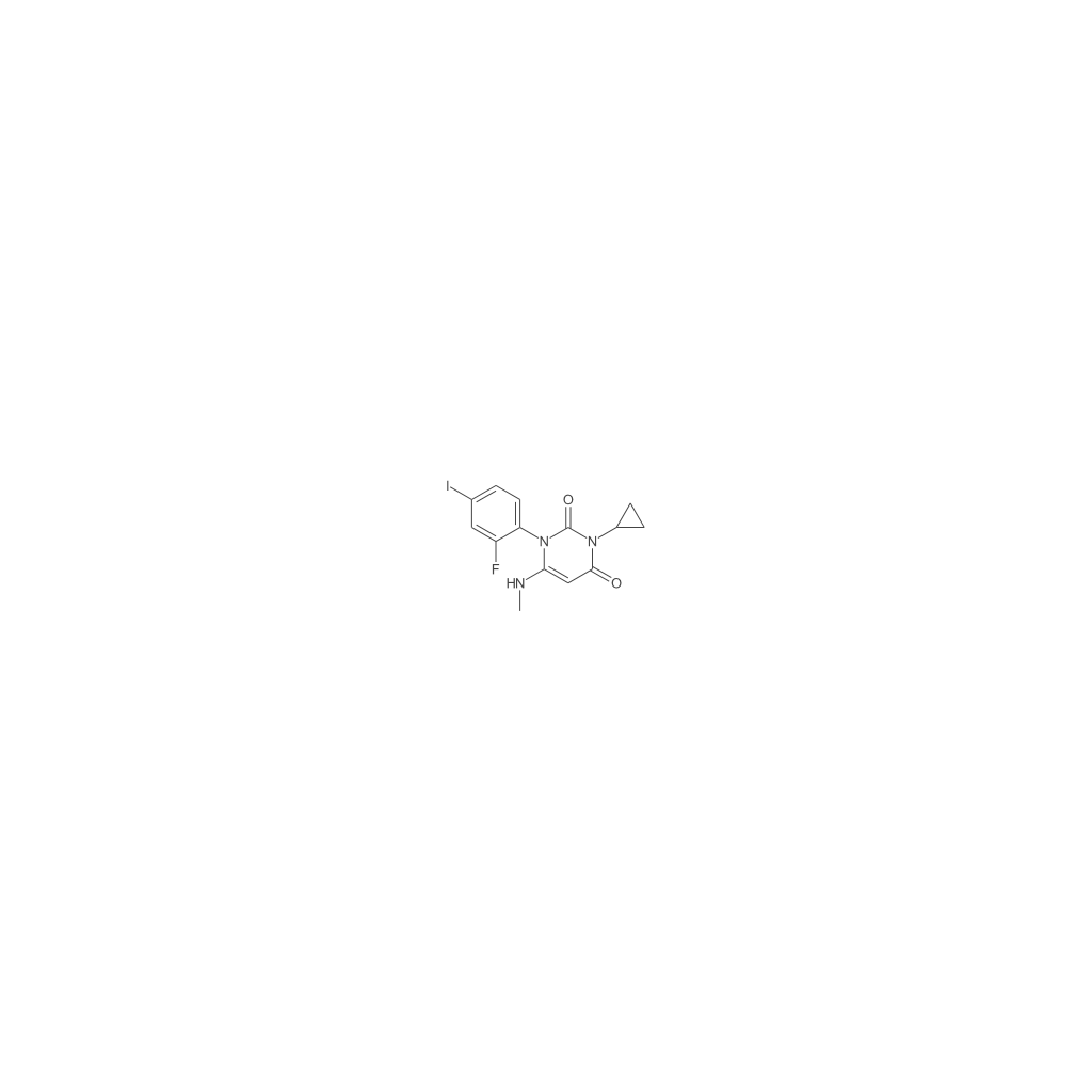 3-环丙基-1-(2-氟-4-碘苯基)-6-(甲基氨基)嘧啶-2,4(1H,3H)-二酮