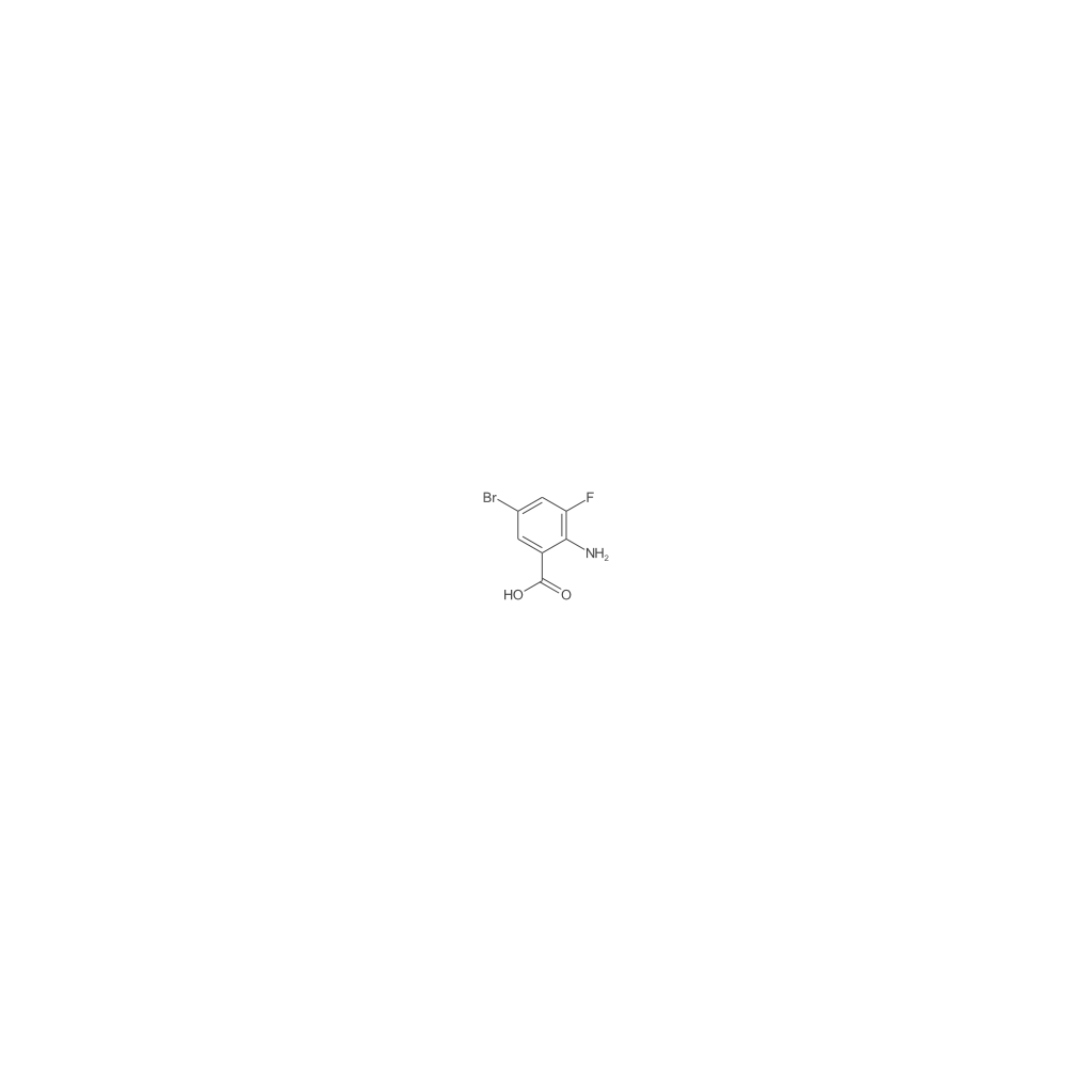 2-氨基-5-溴-3-氟苯甲酸