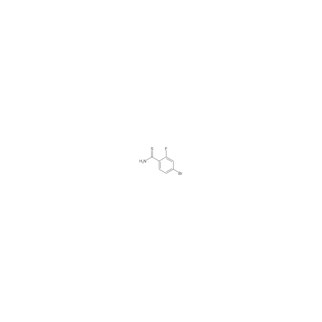 4-溴-2-氟苯并硫代酰胺