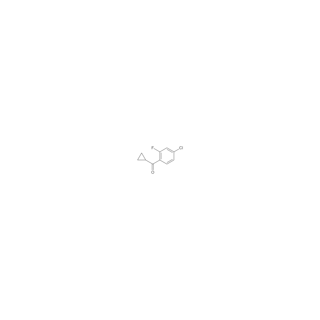 (4-氯-2-氟苯基)(环丙基)甲酮