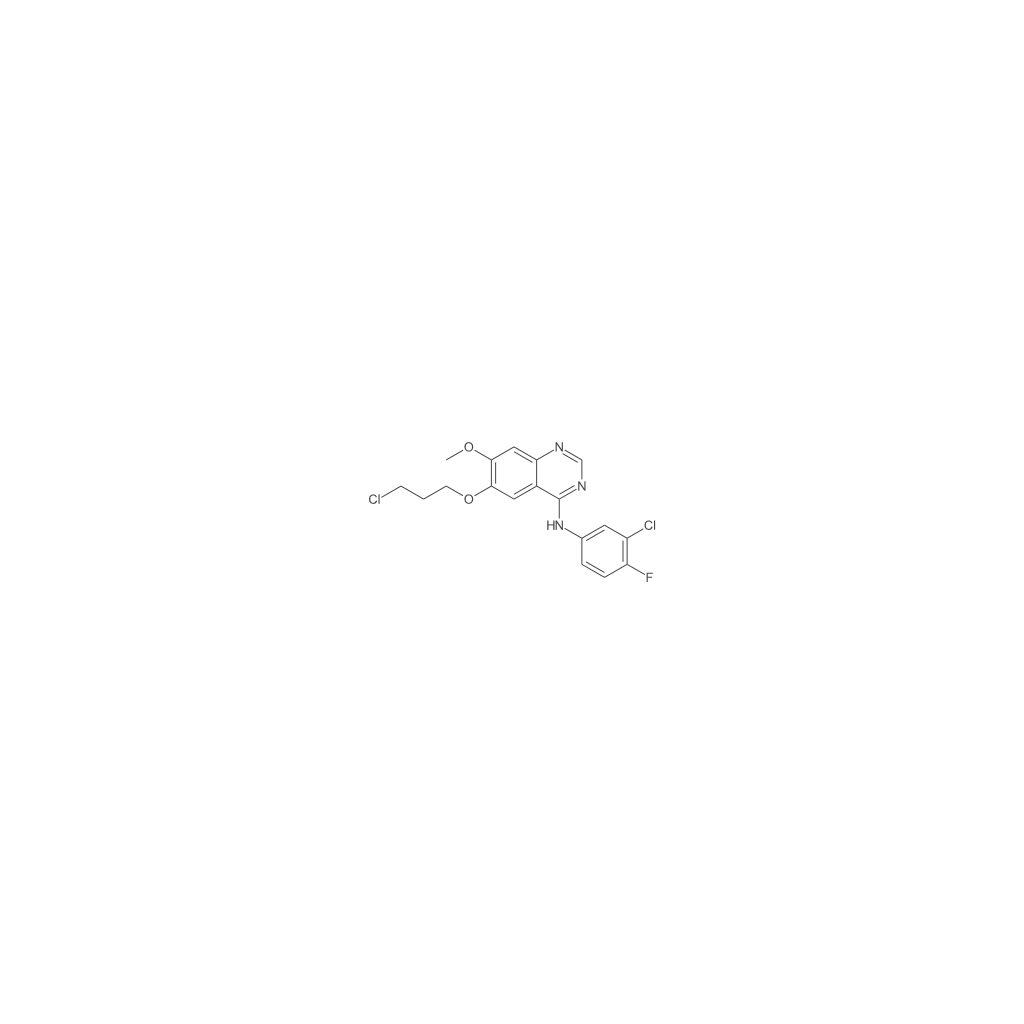 N-(3-氯-4-氟苯基)-6-(3-氯丙氧基)-7-甲基喹唑啉-4-胺