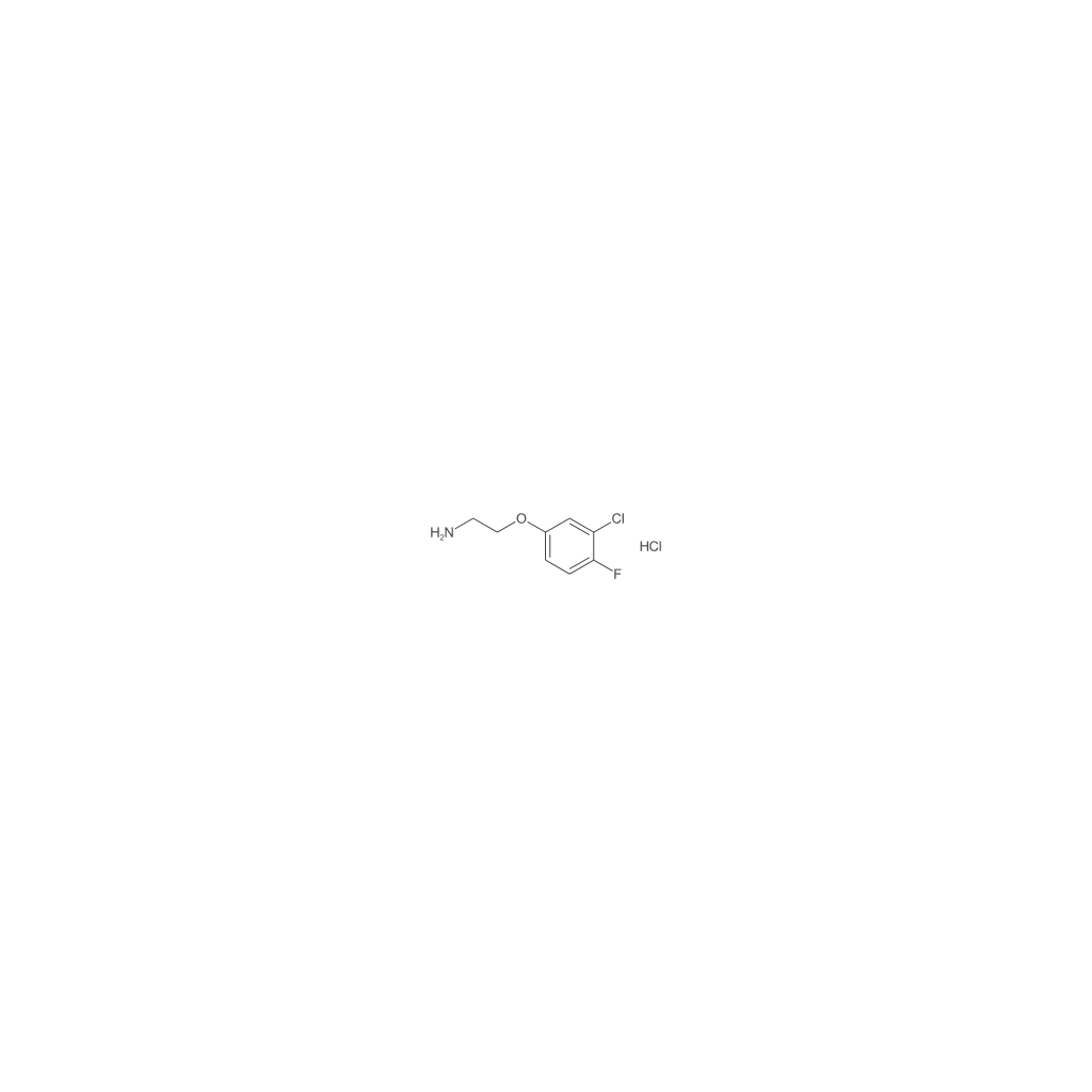 2-(3-氯-4-氟苯氧基)乙烷-1-胺盐酸盐