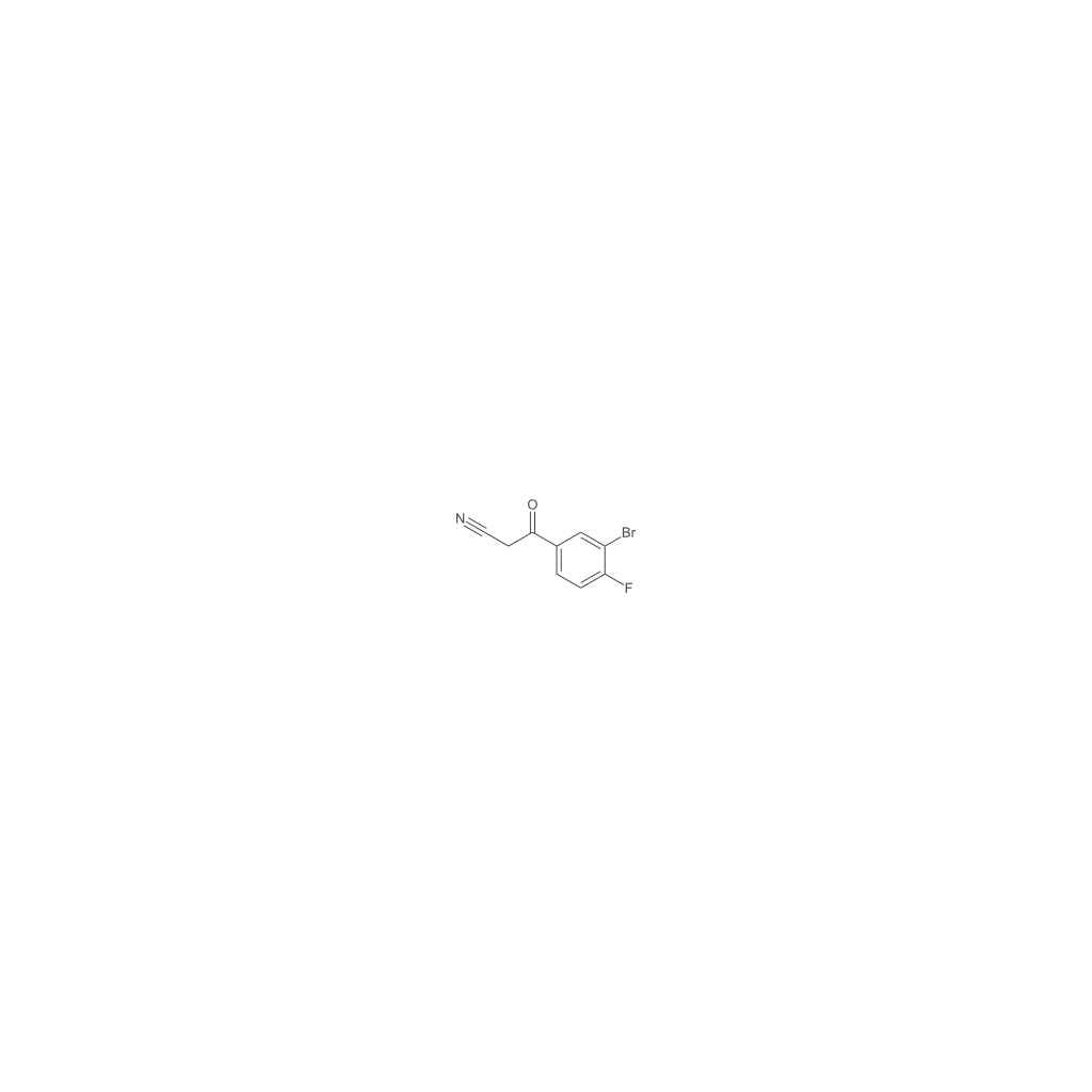 3-(3-溴-4-氟苯基)-3-氧代丙腈