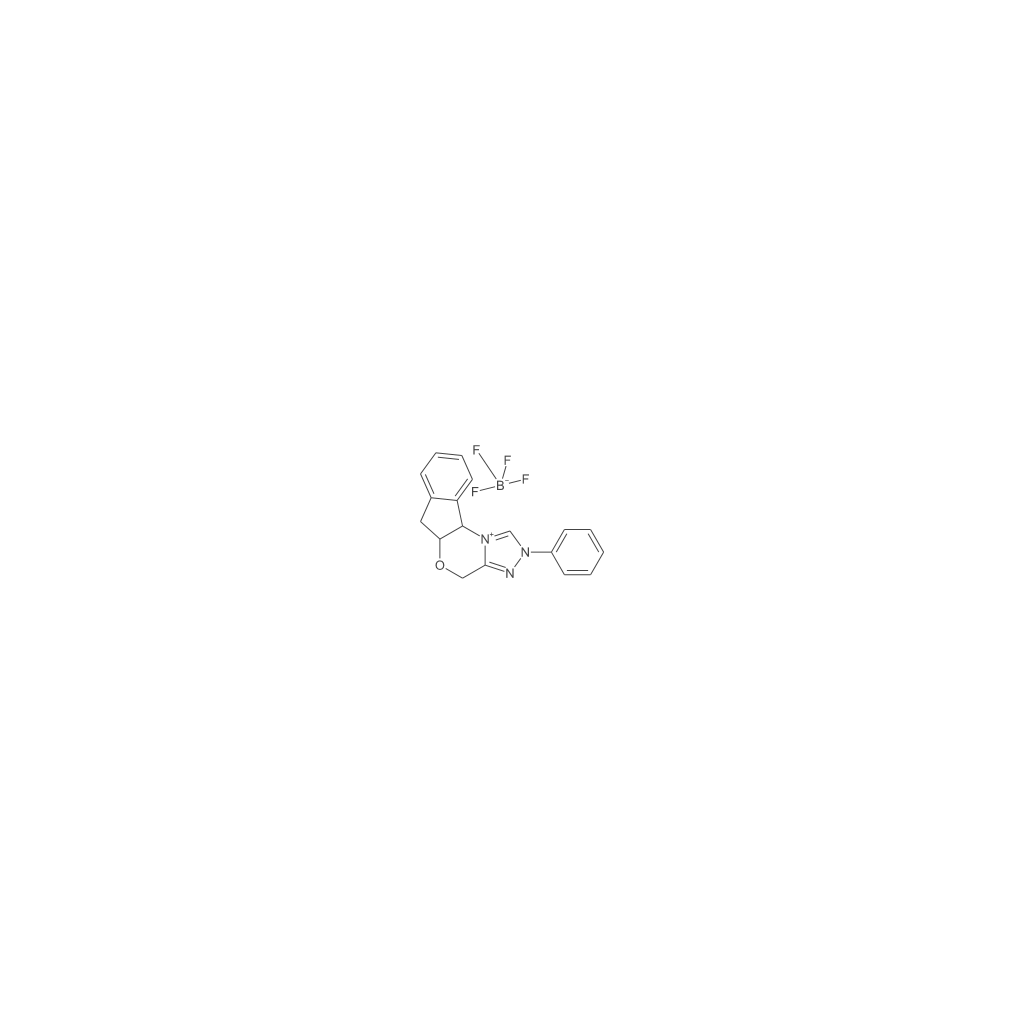 (5aR,10bS)-2-苯基-5a,10b二氢-4H,6H-茚并[2,1-b][1,2,4]三唑并[4,3-d][1,4]噁嗪2-鎓四氟硼酸盐