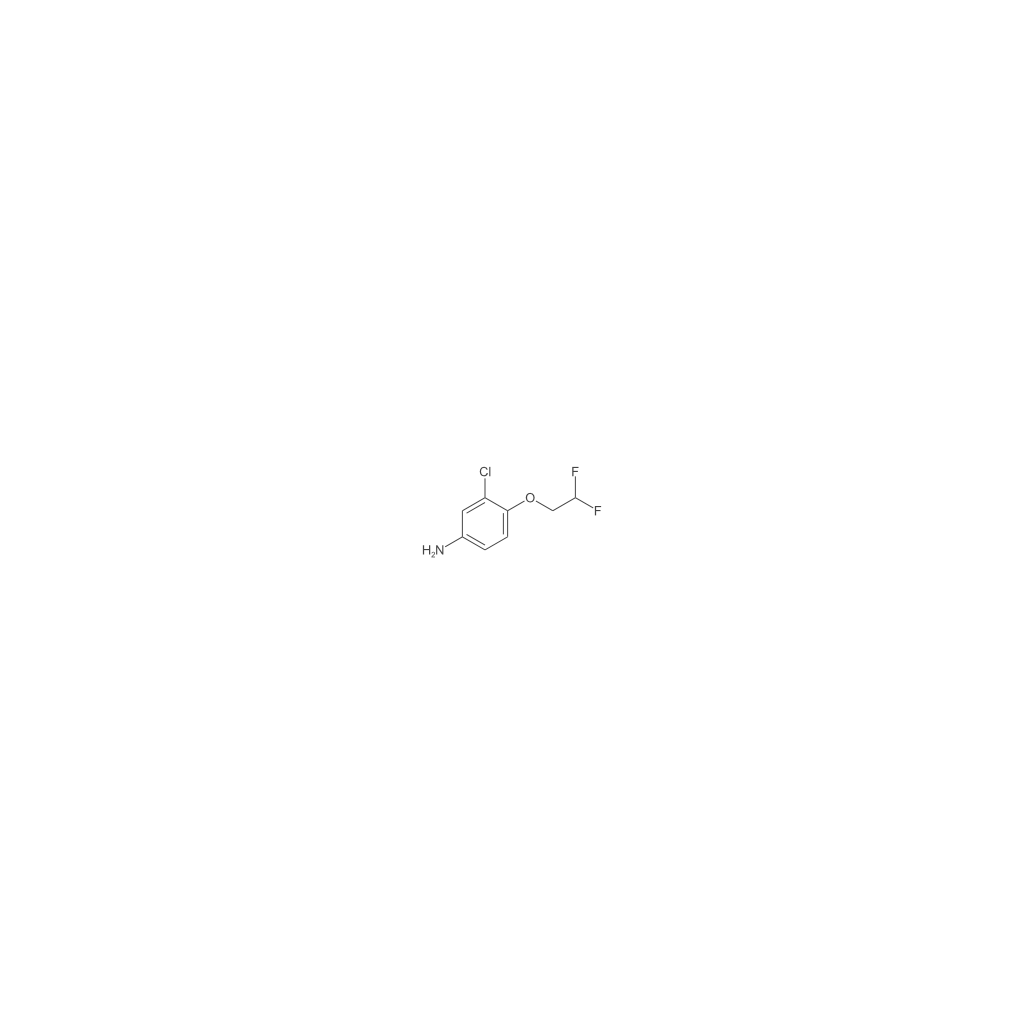 3-氯-4-(2,2-二氟乙氧基)苯胺