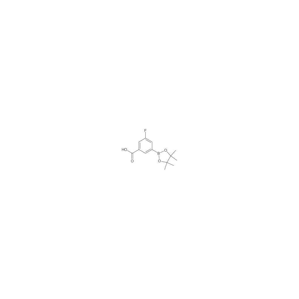 3-氟-5-(4,4,5,5-四甲基-1,3,2-二氧硼杂环戊烷-2-基)苯甲酸
