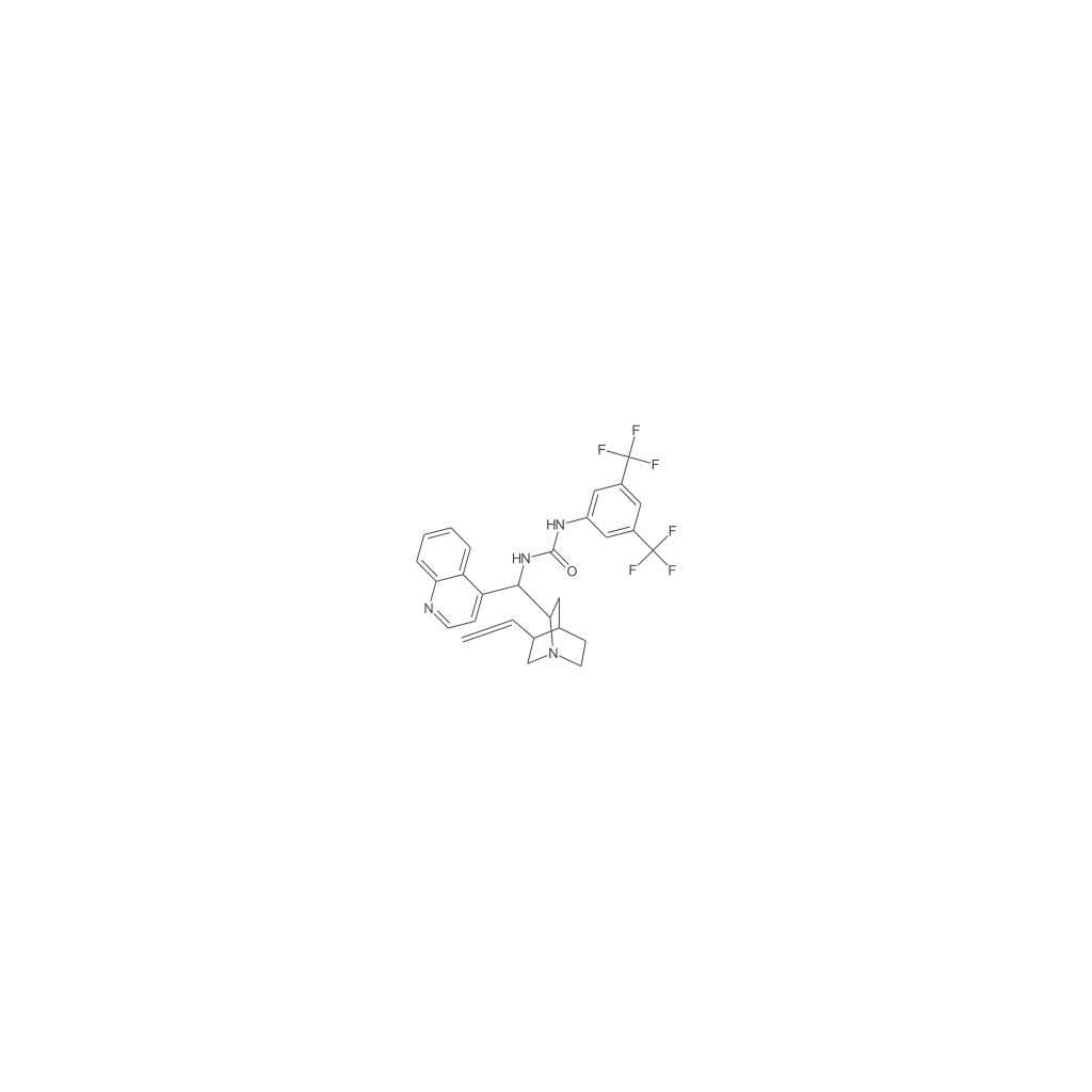 1-(3,5-双(三氟甲基)苯基)-3-((1R)- 喹啉-4-基((1S，4S，5)-5-乙烯基奎宁环-2-基)甲基)脲