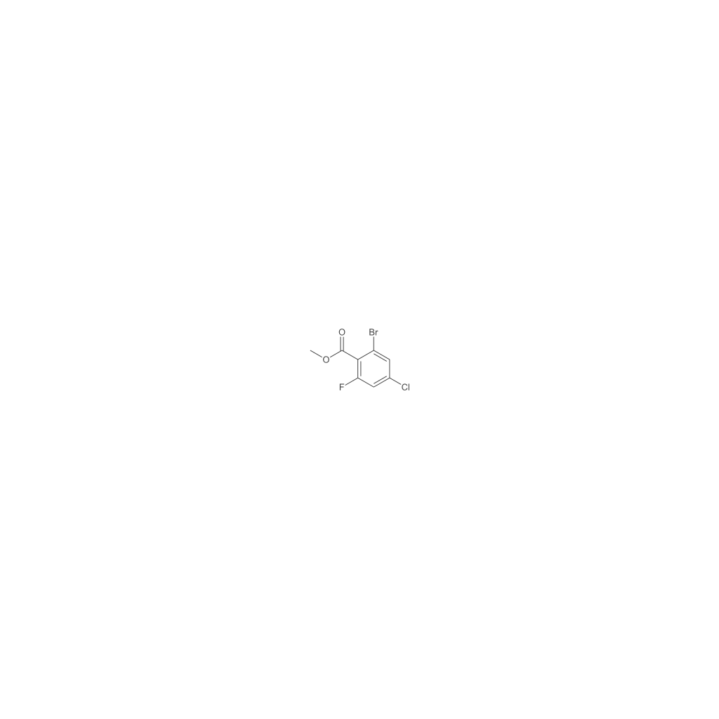 2-溴-4-氯-6-氟苯甲酸甲酯