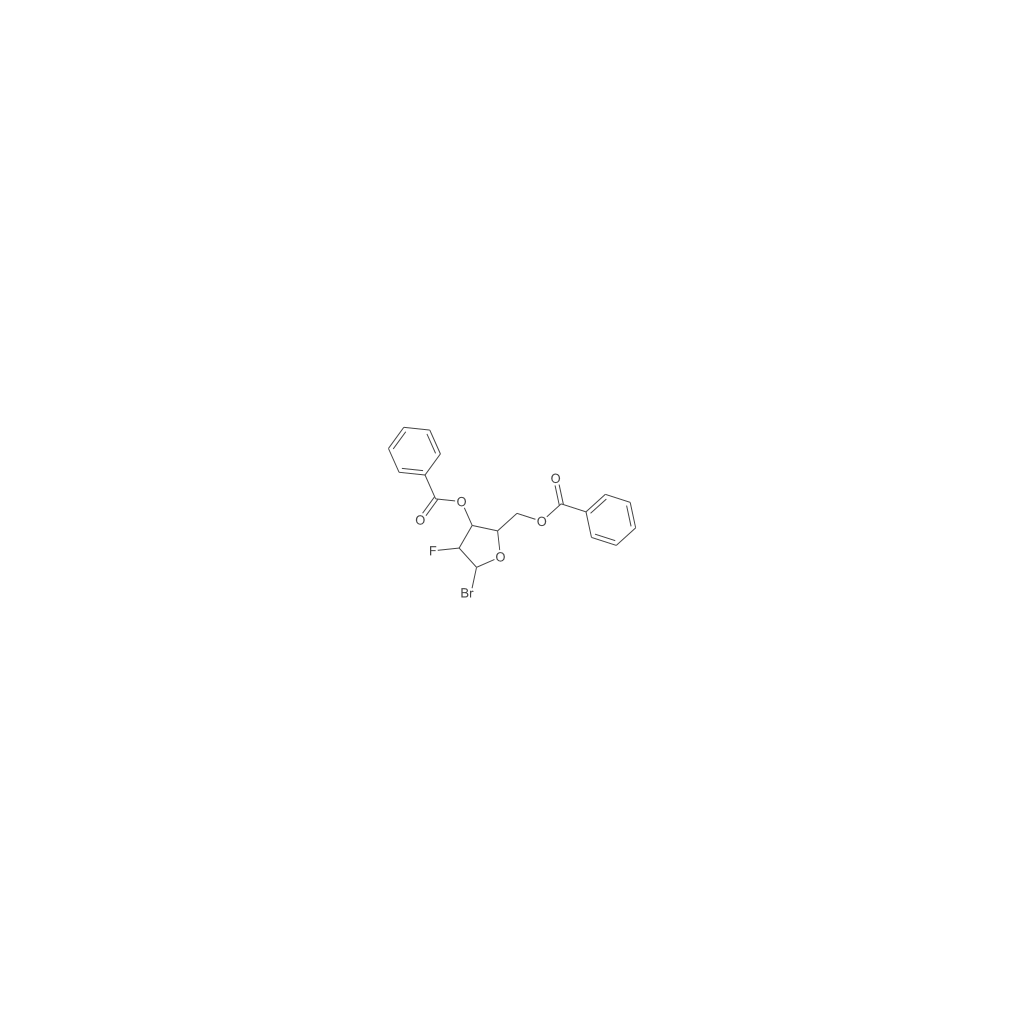 ((2R,3R,4S,5R)-3-(苯甲酰氧基)-5-溴-4-氟四氢呋喃-2-基)苯甲酸甲酯