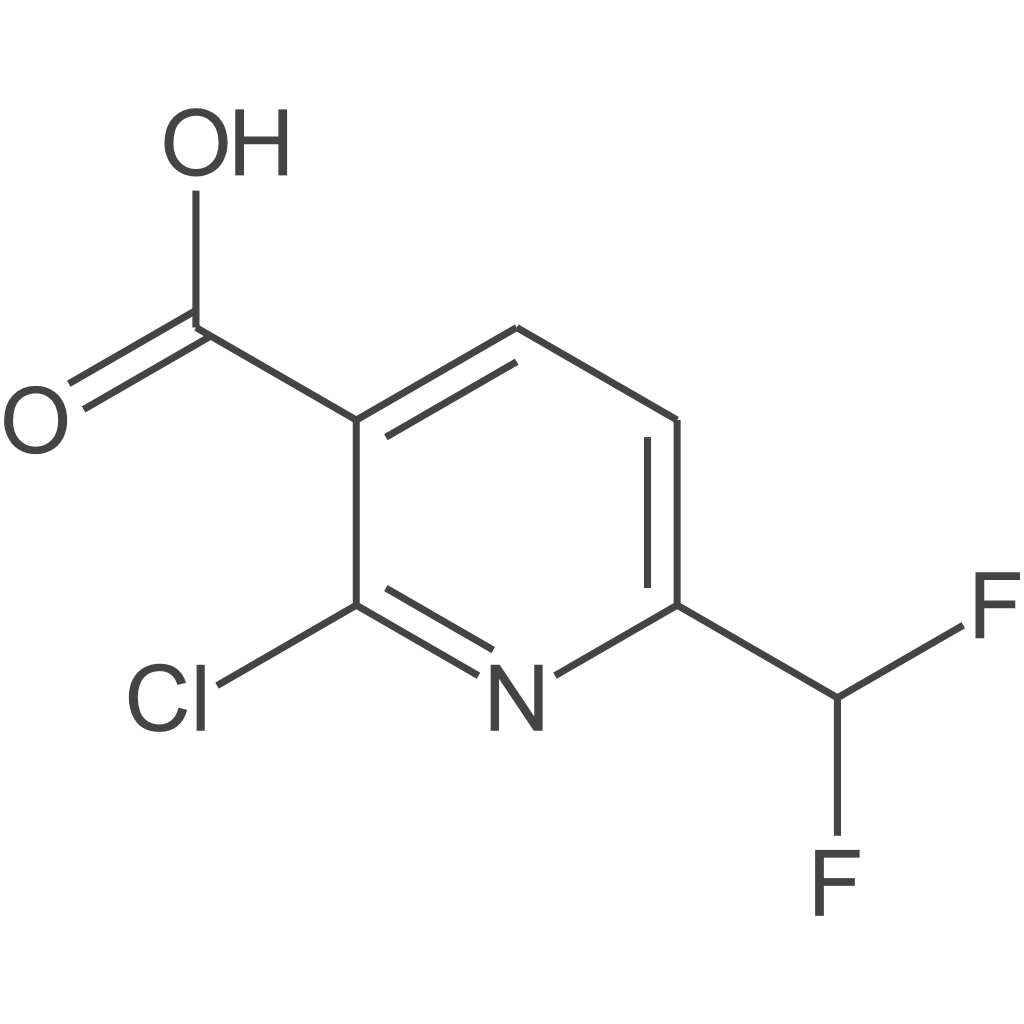 2-氯-6-(二氟甲基)烟酸