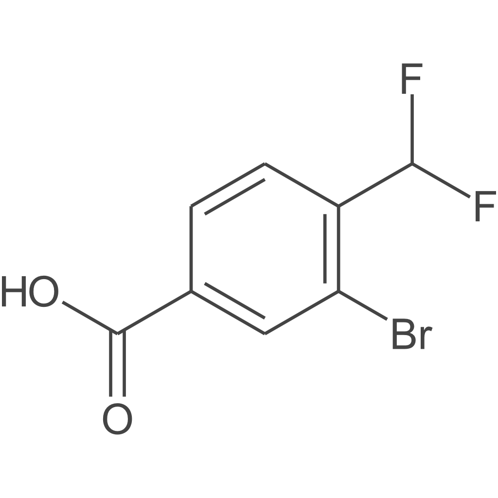 3-溴-4-(二氟甲基)苯甲酸