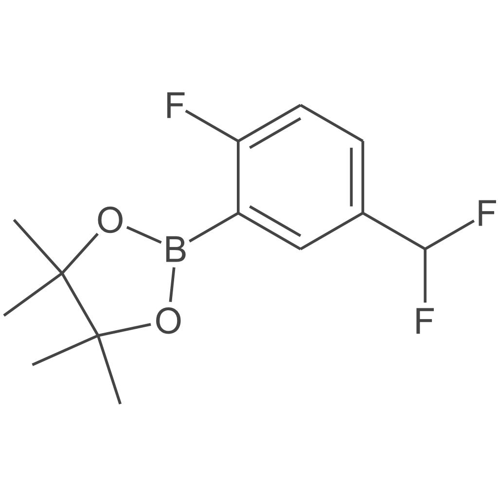 2-(5-(二氟甲基)-2-氟苯基)-4,4,5,5-四甲基-1,3,2-二氧硼烷