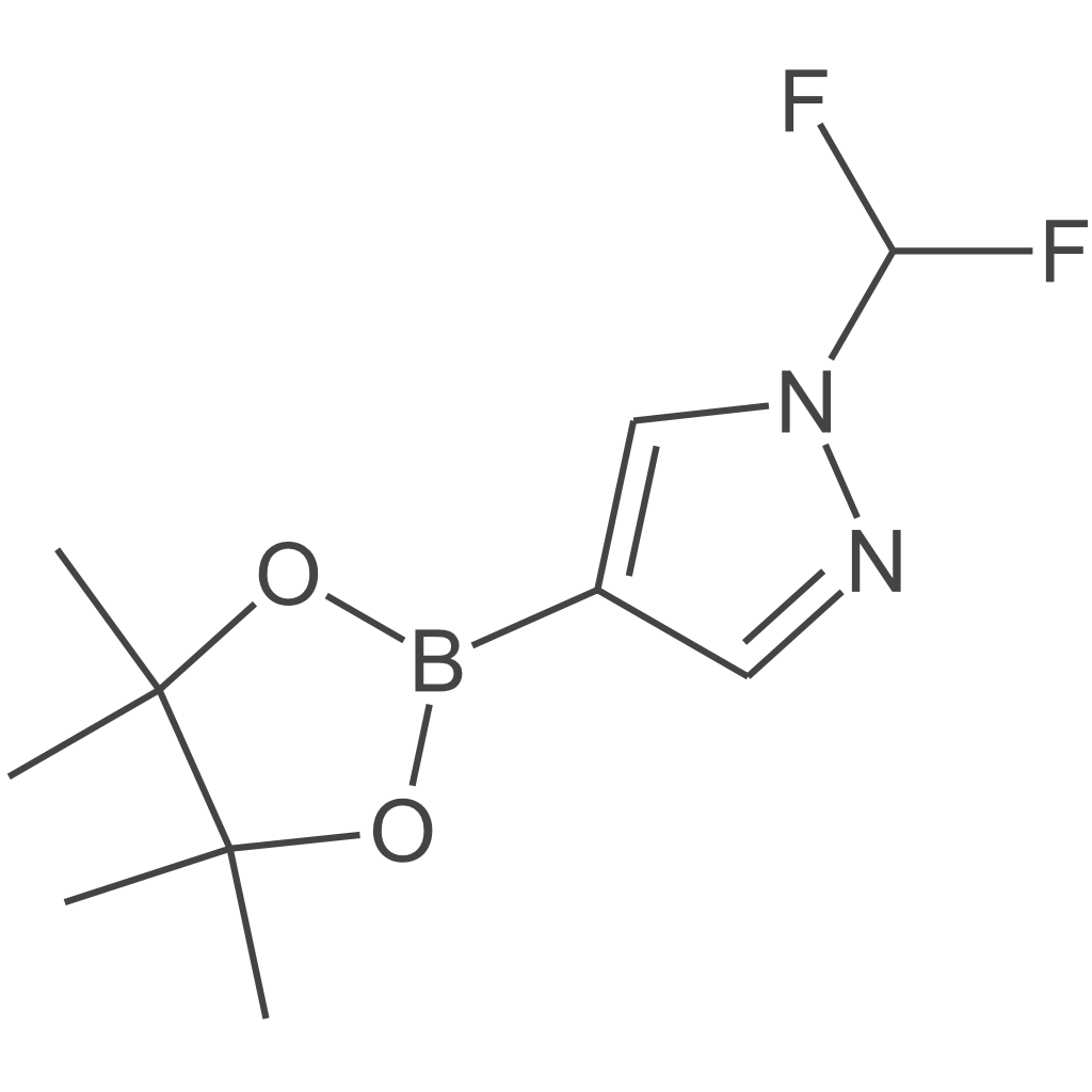 1-(二氟甲基)-4-(4,4,5,5-四甲基-1,3,2-二氧硼杂环戊烷-2-基)-1H-吡唑
