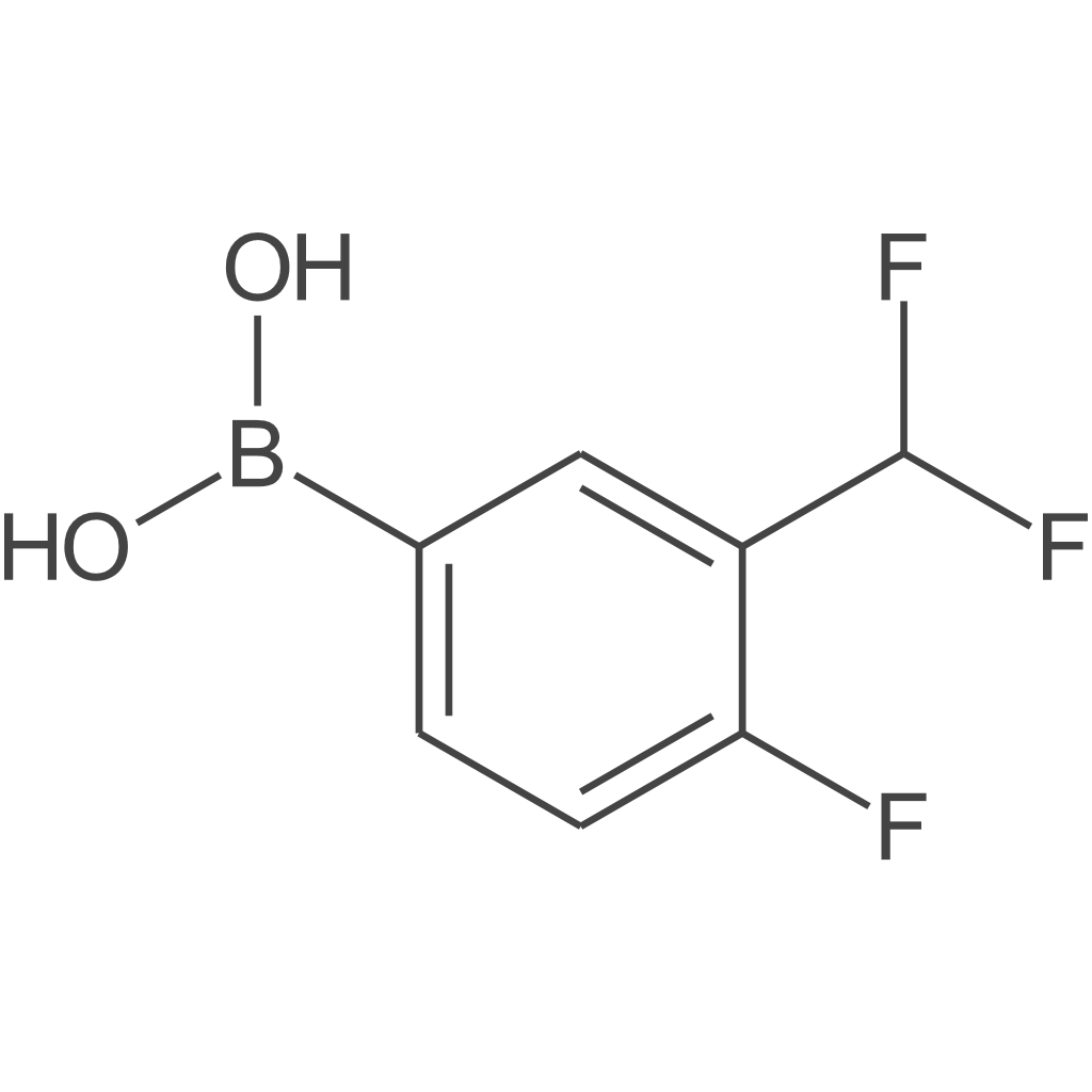 (3-(二氟甲基)-4-氟苯基)硼酸