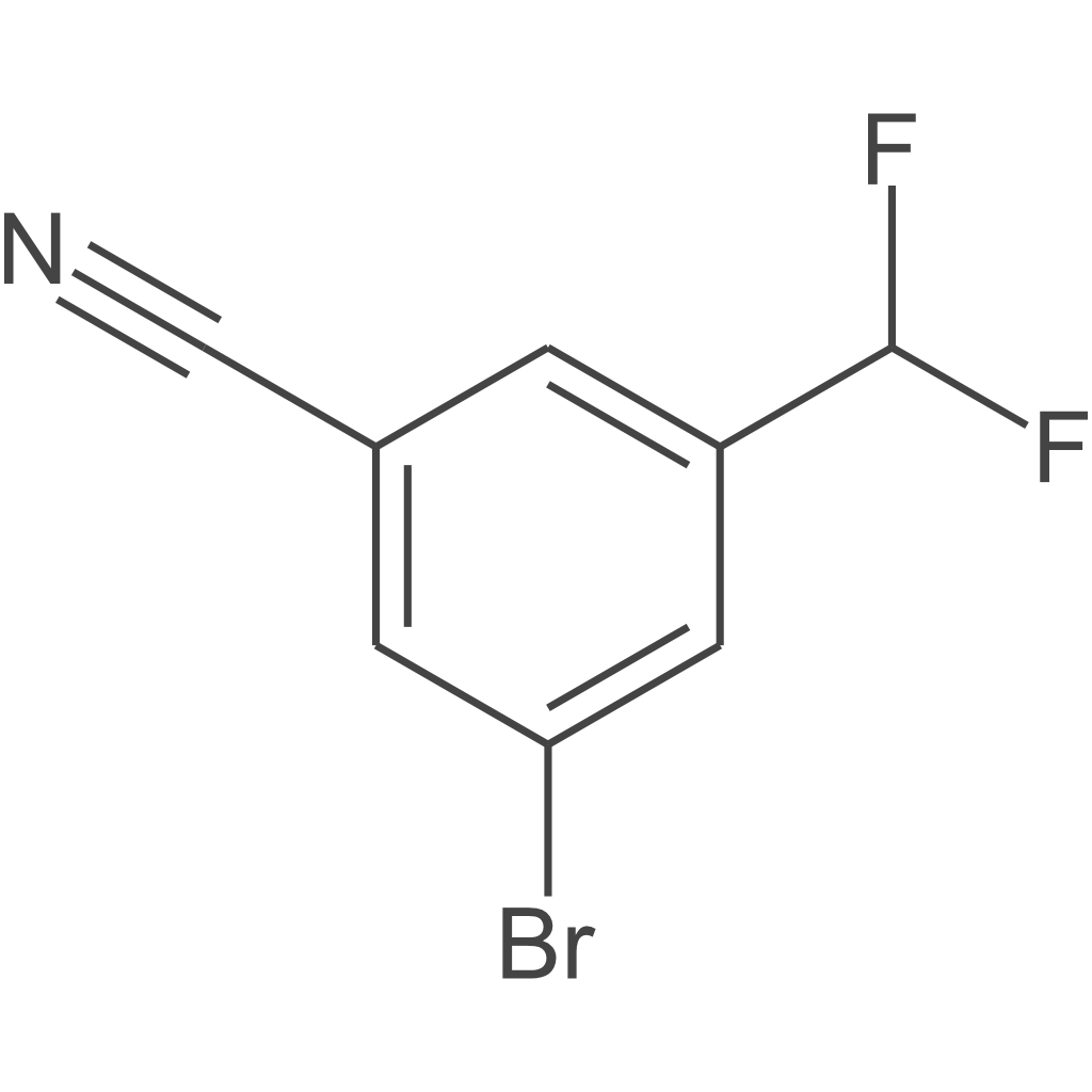 3-溴-5-(二氟甲基)苄腈