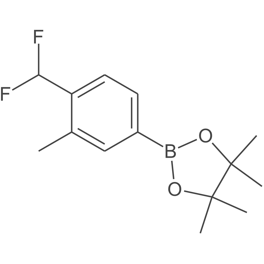 2-[4-(二氟甲基)-3-甲基苯基]-4,4,5,5-四甲基-1,3,2-二氧杂硼烷