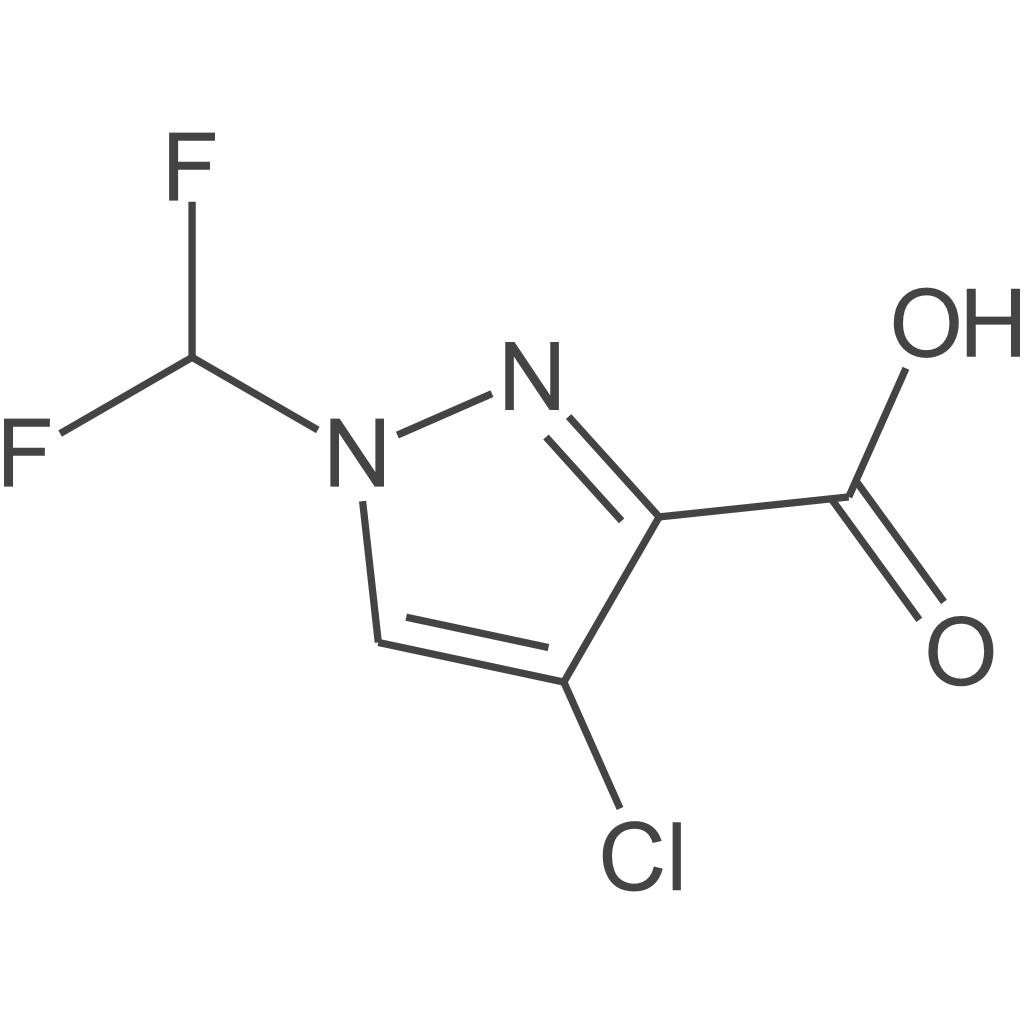 4-氯-1-(二氟甲基)-1H-吡唑-3-羧酸