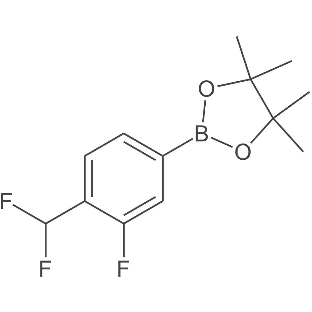 2-(4-(二氟甲基)-3-氟苯基)-4,4,5,5-四甲基-1,3,2-二氧硼烷