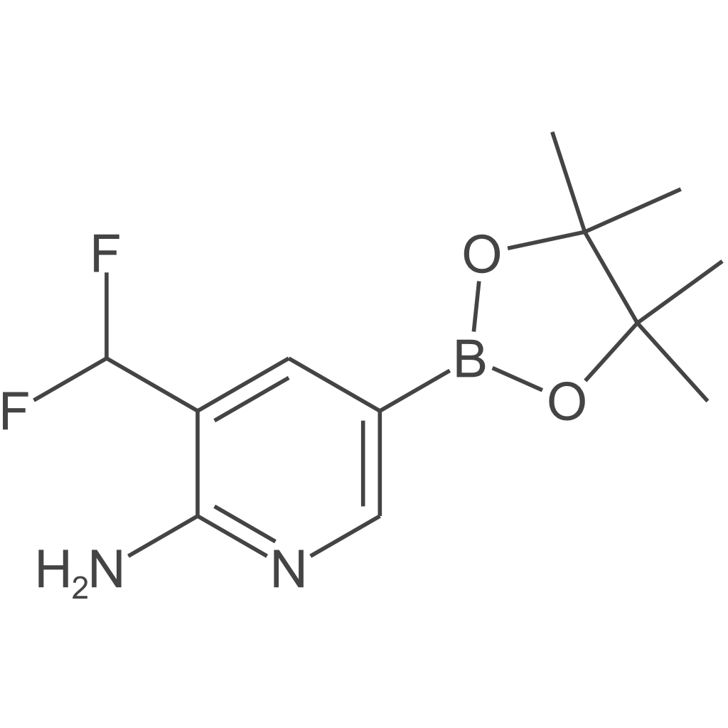 3-(二氟甲基)-5-(4,4,5,5-四甲基-1,3,2-二氧杂硼烷-2-基)吡啶-2-胺