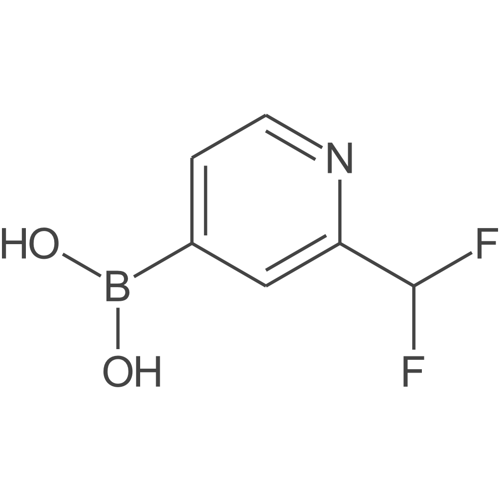 (2-(二氟甲基)吡啶-4-基)硼酸