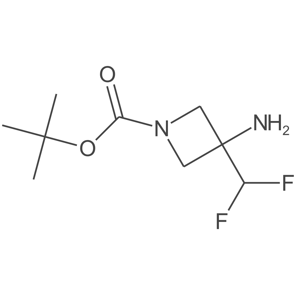 3-氨基-3-(二氟甲基)氮杂环丁烷-1-羧酸叔丁酯