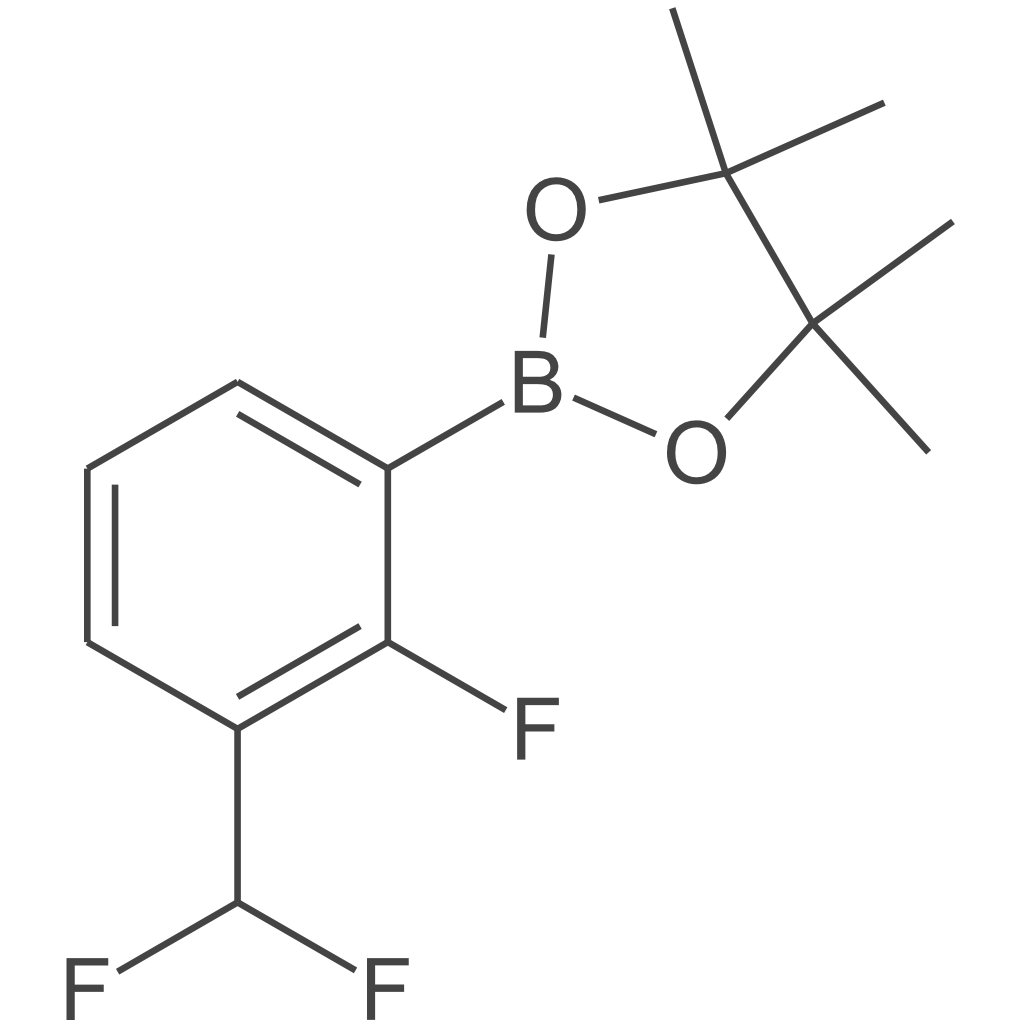2-(3-(二氟甲基)-2-氟苯基)-4,4,5,5-四甲基-1,3,2-二氧杂硼烷