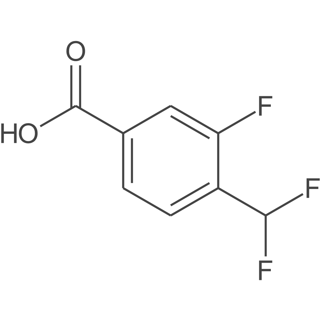 4-(二氟甲基)-3-氟苯甲酸
