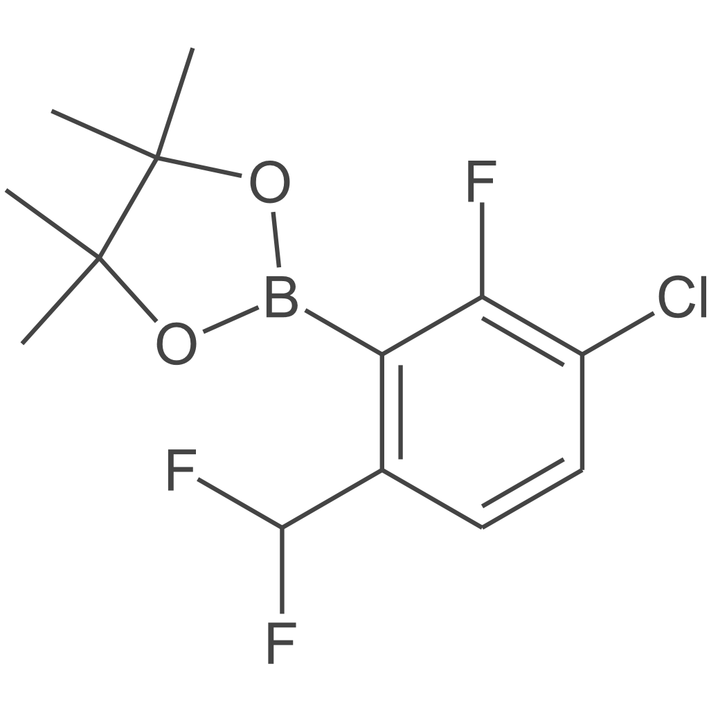 2-(3-氯-6-(二氟甲基)-2-氟苯基)-4,4,5,5-四甲基-1,3,2-二氧硼烷