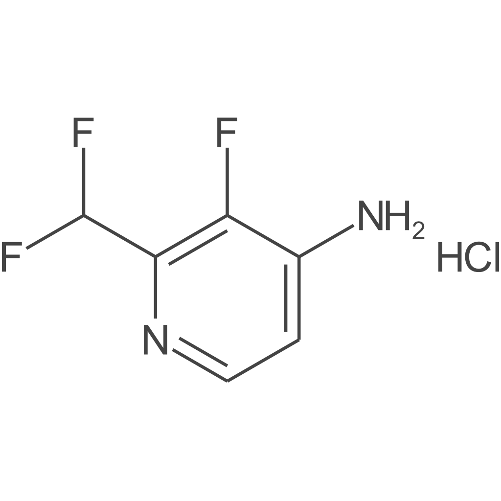 2-(二氟甲基)-3-氟吡啶-4-胺盐酸盐