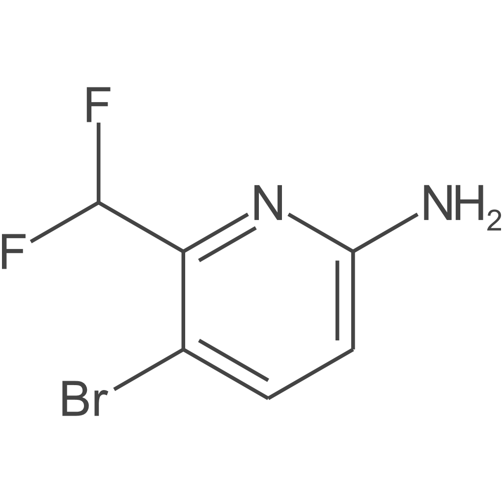 5-溴-6-(二氟甲基)吡啶-2-胺