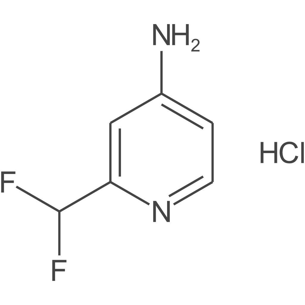 2-(二氟甲基)吡啶-4-胺盐酸盐