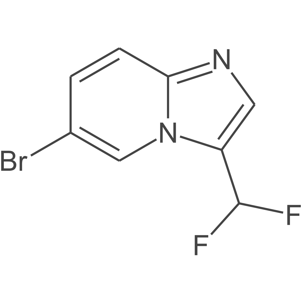 6-溴-3-(二氟甲基)咪唑并[1,2-a]吡啶