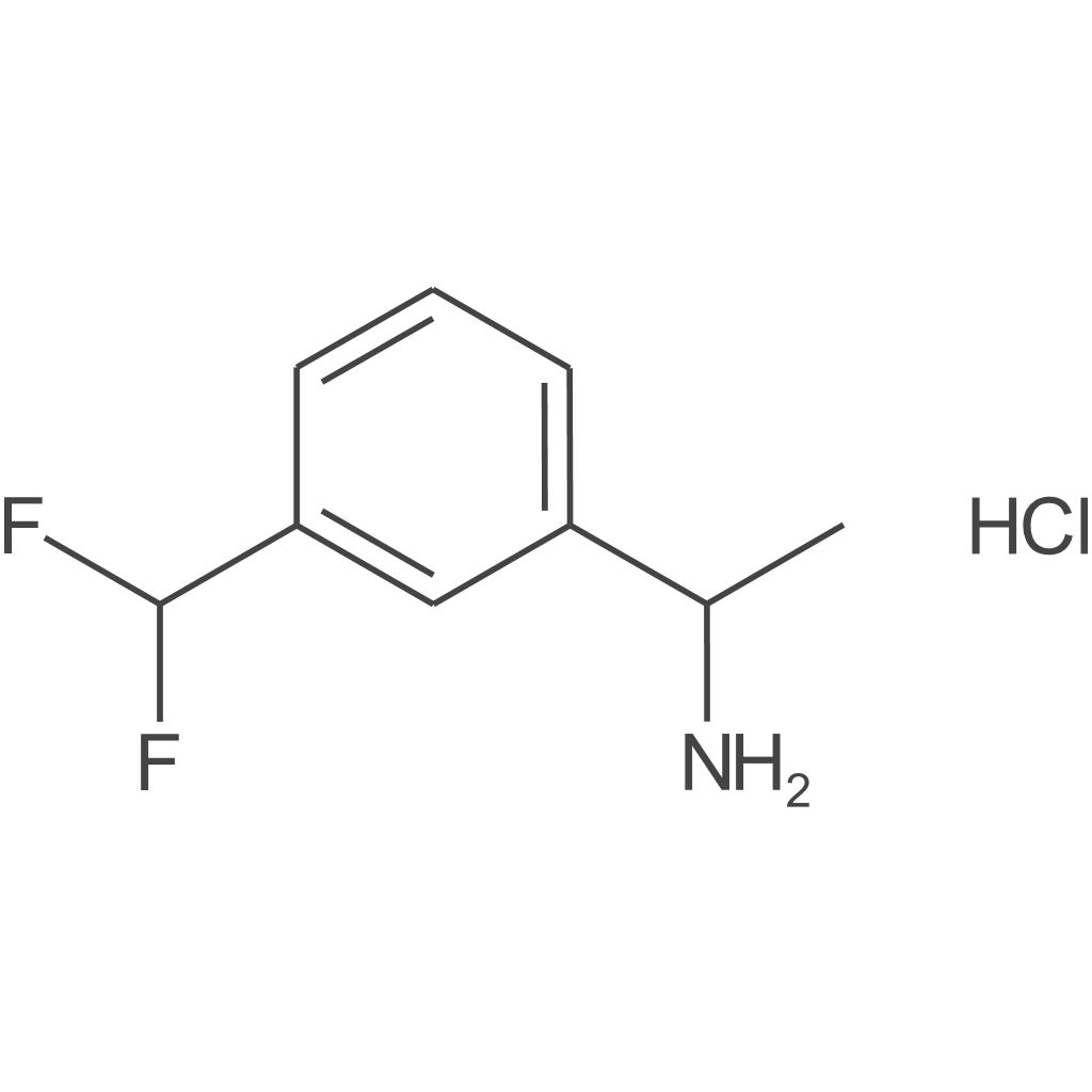 (R)-1-(3-(二氟甲基)苯基)乙烷-1-胺盐酸盐