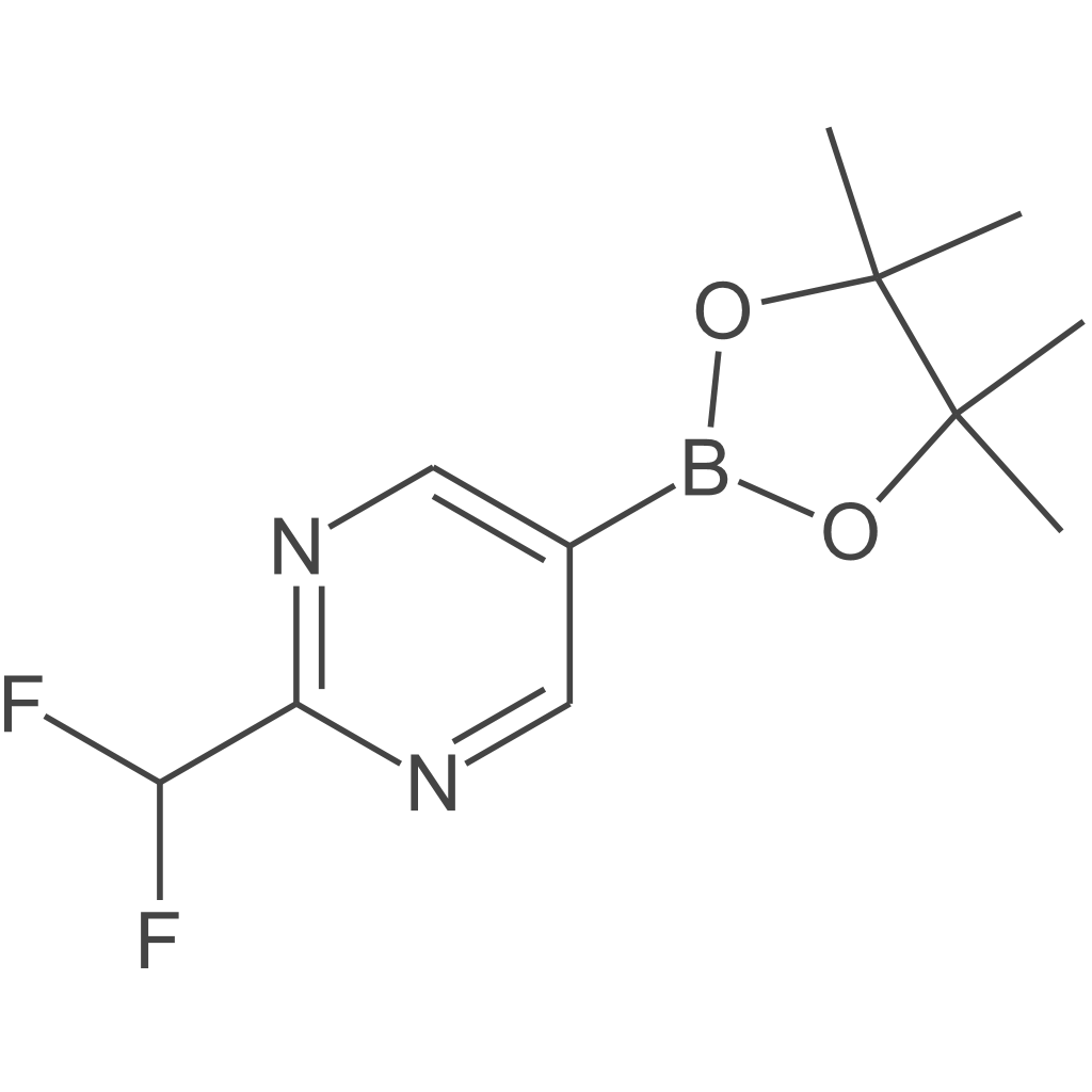 2-(二氟甲基)-5-(4,4,5,5-四甲基-1,3,2-二氧杂硼烷-2-基)嘧啶