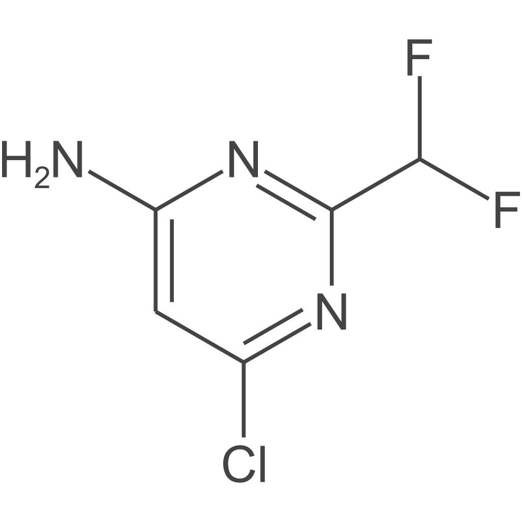 6-氯-2-(二氟甲基)嘧啶-4-胺
