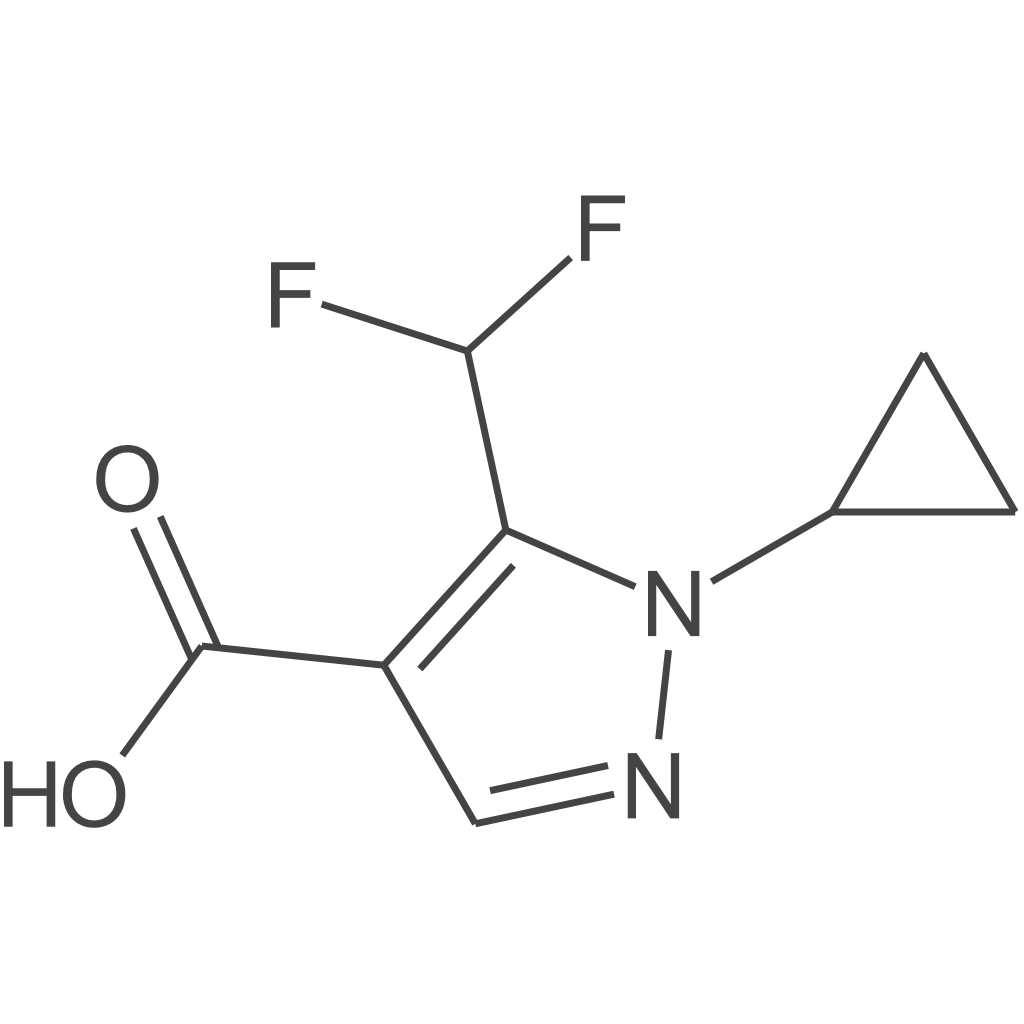 1-环丙基-5-(二氟甲基)-1H-吡唑-4-羧酸