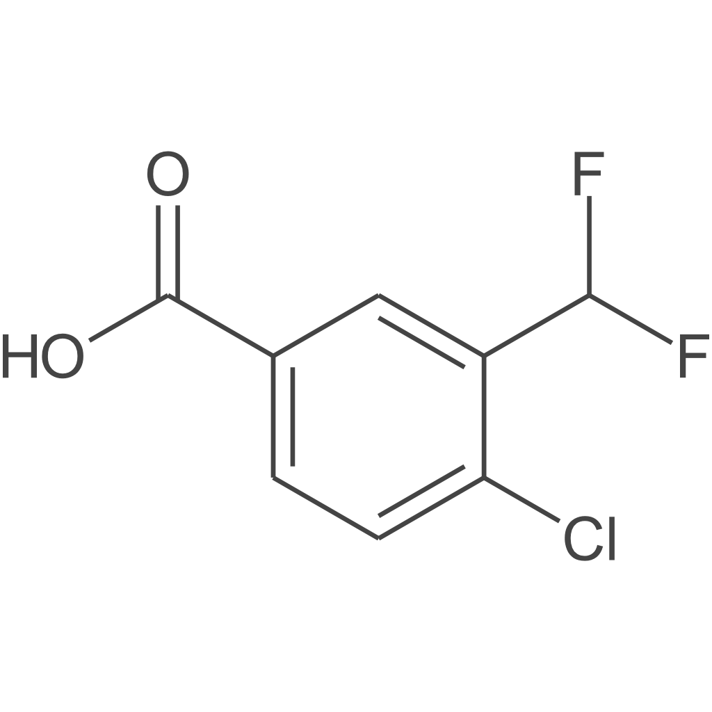 4-氯-3-(二氟甲基)苯甲酸