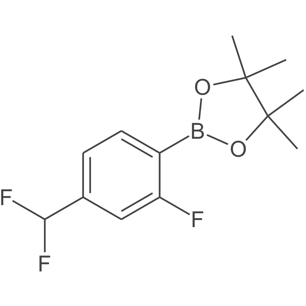 2-(4-(二氟甲基)-2-氟苯基)-4,4,5,5-四甲基-1,3,2-二氧杂硼烷