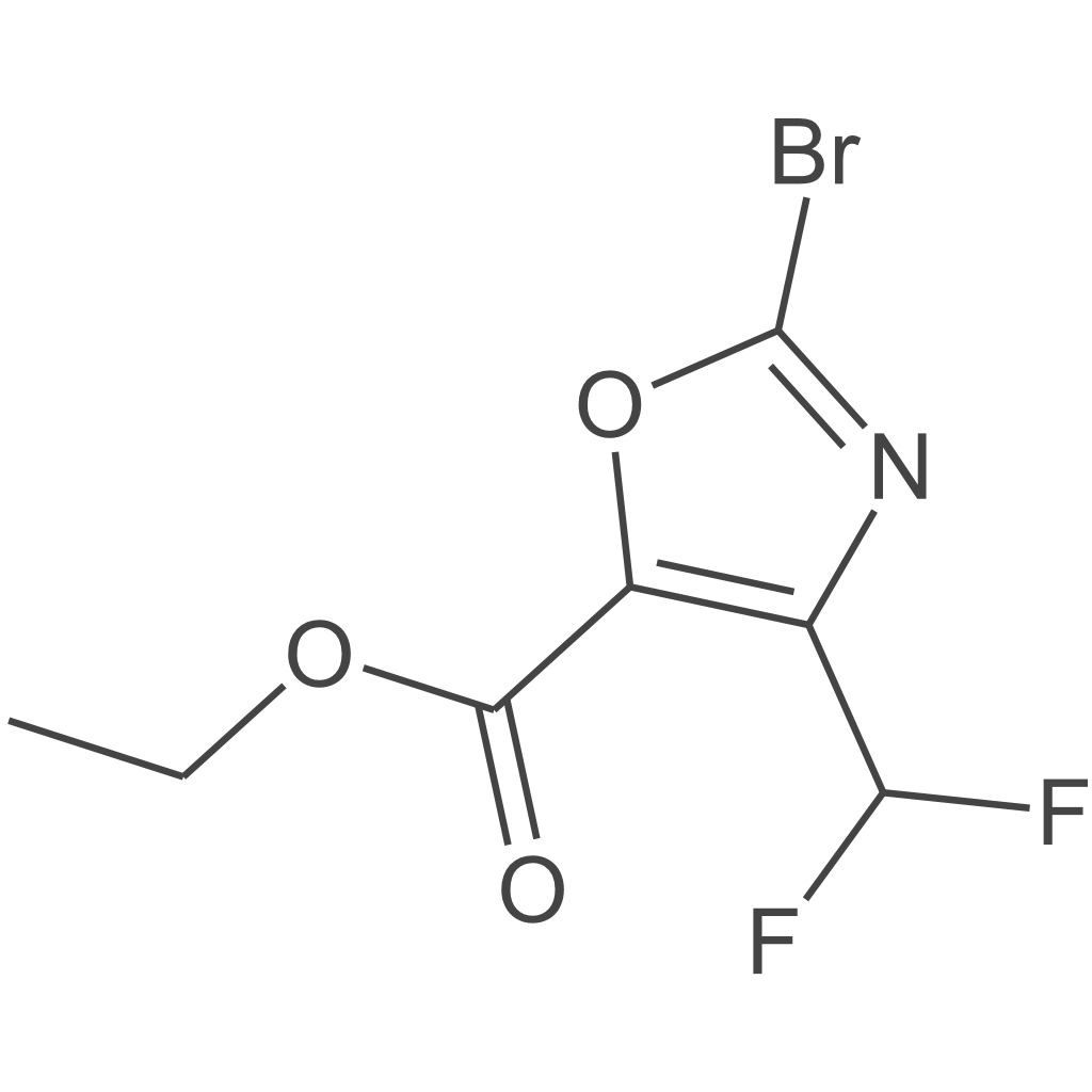 2-溴-4-(二氟甲基)噁唑-5-甲酸乙酯