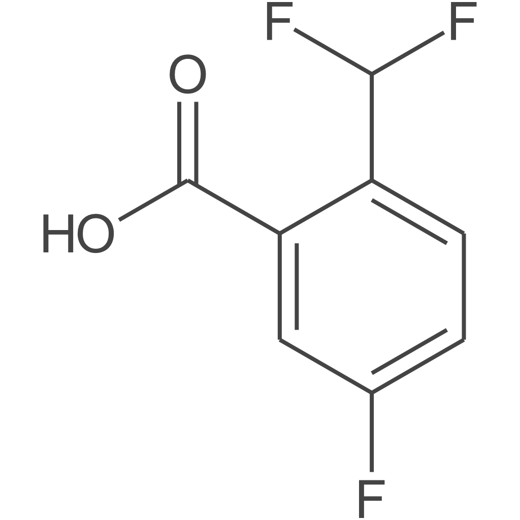 2-(二氟甲基)-5-氟苯甲酸