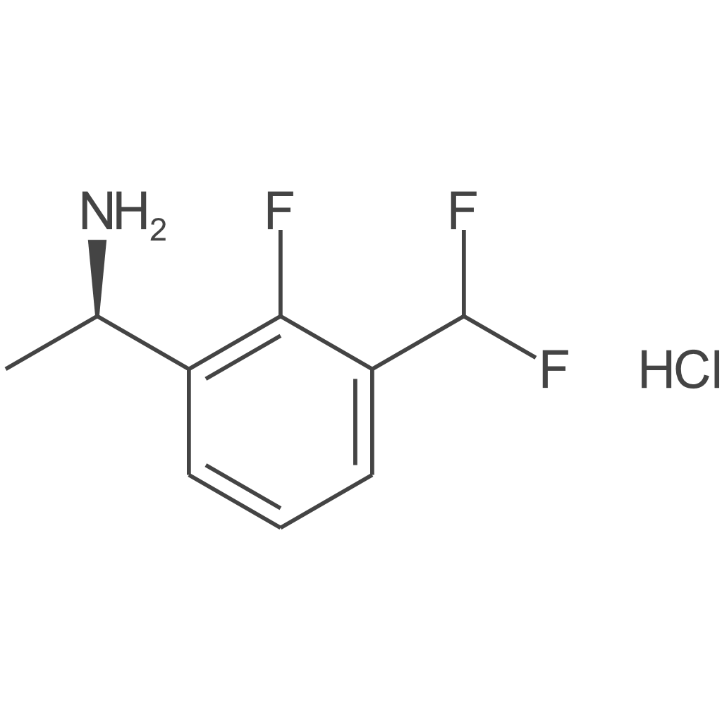 (R)-1-(3-(二氟甲基)-2-氟苯基)乙-1-胺盐酸盐